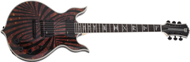Wylde Audio Heathen Grail  Tortoise Black Blizzard 6-String Electric Guitar 2023